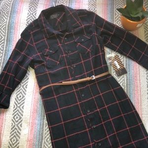 Plaid Collection ❣️ Dress with Belt